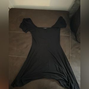 I believe this is rue 21 or h&m. Black mini